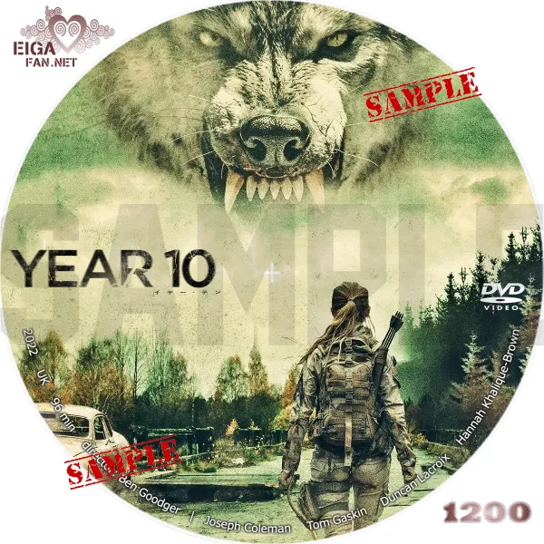 YEAR 10 DVDラベル