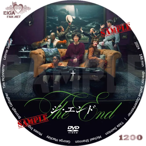 THE END ジ・エンド　DVDラベル
