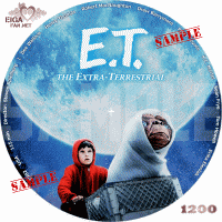 E.T. DVDラベル