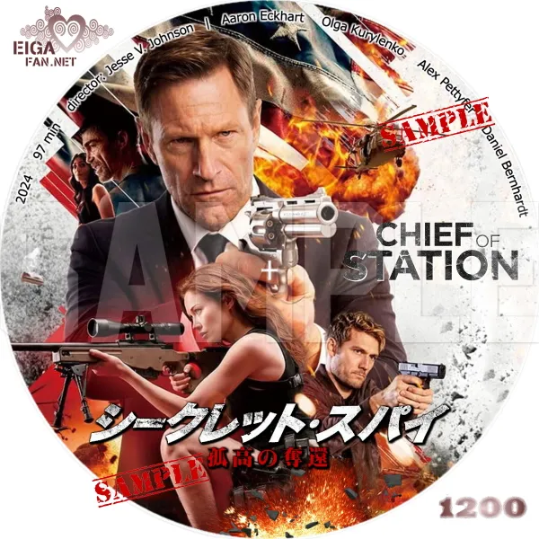 シークレット・スパイ　孤高の奪還　DVDラベル