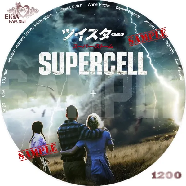 ツイスター　スーパー・ストーム　DVDラベル