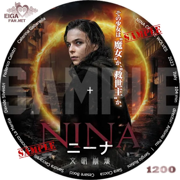 ニーナ　文明崩壊　DVDラベル