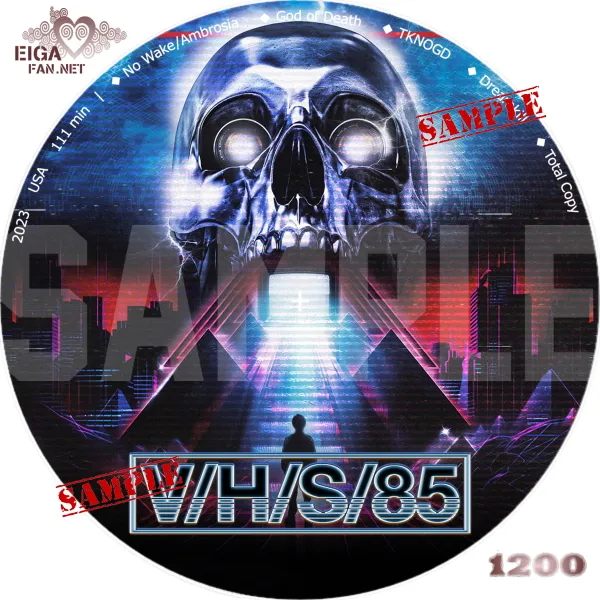 V/H/S 85 DVDラベル