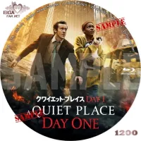 クワイエット・プレイス DAY 1 dvdラベル