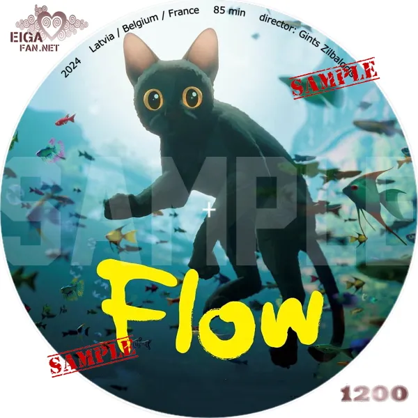 Flow DVDラベル