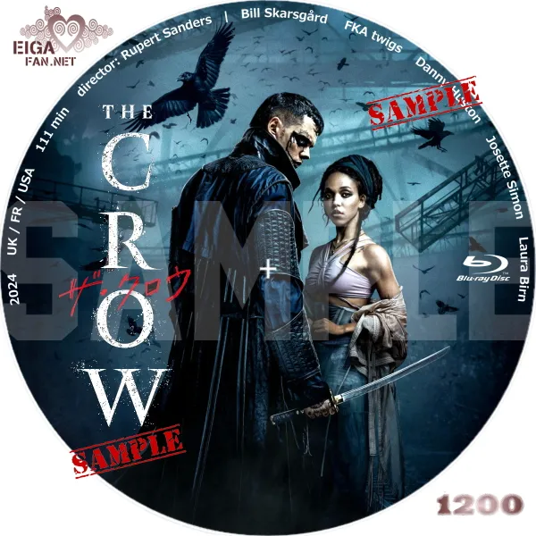 ザ・クロウ　DVDラベル