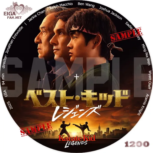 ベスト・キッド：レジェンズ　DVDラベル