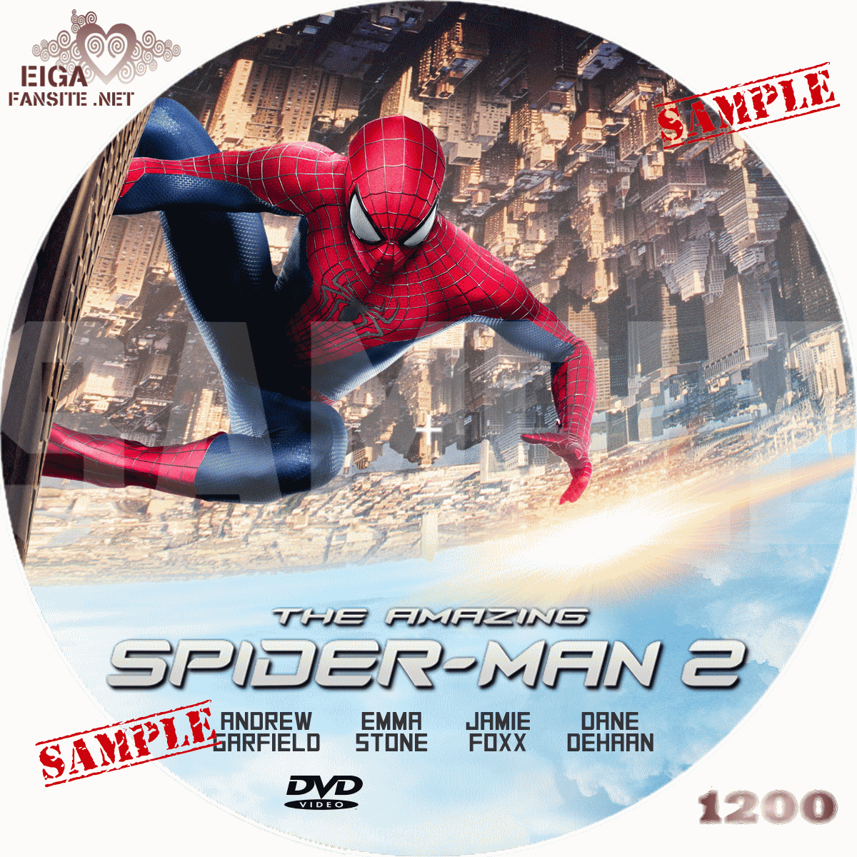 Dvdラベル アメイジング スパイダーマン２ The Amazing Spider Man 2 14 アメコミ映画