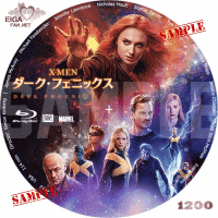 X-MEN: ダーク・フェニックス　DVDラベル